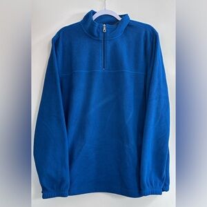 Croft & Barrow Bright Blue Pullover Sweater Men’s Size Large | Winter Cozy